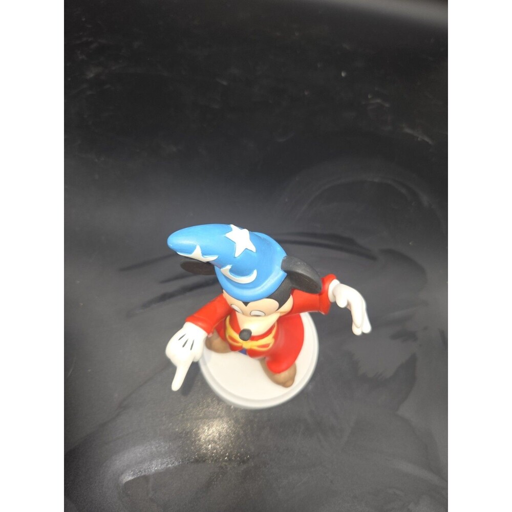 Vintage DISNEY Porcelain Mickey Mouse FANTASIA WIZARD 8" Figurine - Picture 3 of 14